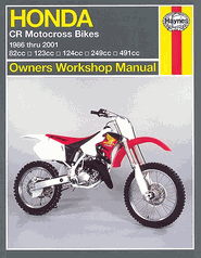 2001 Honda xr250r service manual #3