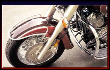 Yamaha Road Star and Silverado XV1600 Fender Trim, Hi-Way Bars and